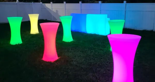 Luxury Portable Bar Rental NJ NY PA | Portable LED Bar Hire