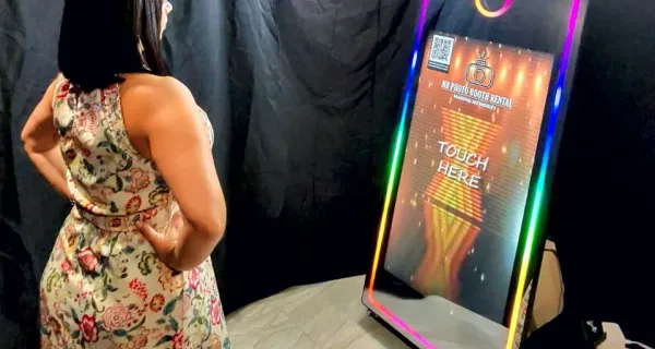 Premium Mirror Photo Booth Rental NJ | 360 Photo Booth PA NY