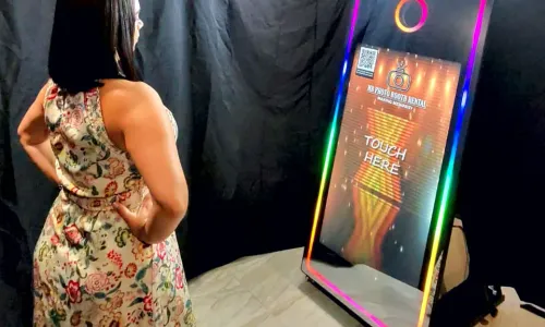 Premium Mirror Photo Booth Rental NJ | 360 Photo Booth PA NY